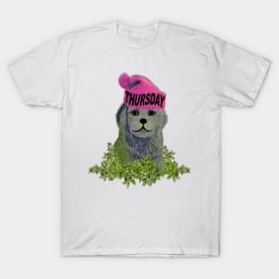 Thursday Mood Beanie Puppy T-Shirt